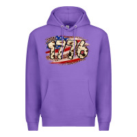 Purple 4th of July 1776 Premium Hoodie - Neo Western