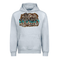 Heather Grey deer rodeo Urban Hoodie - SublimationCraftShop