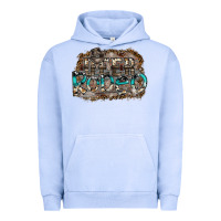 Pigment Grape Ice deer rodeo Urban Hoodie - SublimationCraftShop