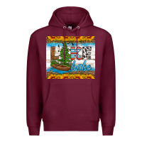 Burgundy lake babe tumbler Premium Hoodie - HRA Design Shop