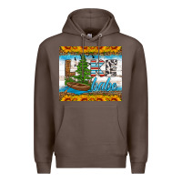 Coffee lake babe tumbler Premium Hoodie - HRA Design Shop