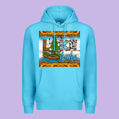 Lake Babe Tumbler Premium Hoodie Designed By Hra Design Shop