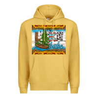 Antique Gold lake babe tumbler Premium Hoodie - HRA Design Shop