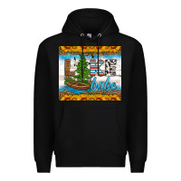 Black lake babe tumbler Premium Hoodie - HRA Design Shop