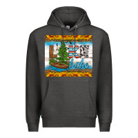 Charcoal Heather lake babe tumbler Premium Hoodie - HRA Design Shop