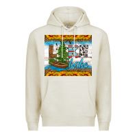 Oatmeal Heather lake babe tumbler Premium Hoodie - HRA Design Shop