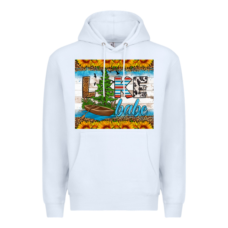 Lake Babe Tumbler Premium Hoodie by HRA Design Shop | Teevron