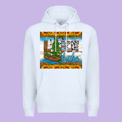 Lake Babe Tumbler Premium Hoodie Designed By Hra Design Shop