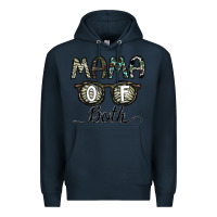 Navy mama of both Premium Hoodie - CowhideDigitalArt