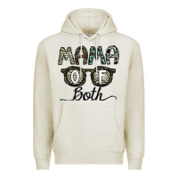 Oatmeal Heather mama of both Premium Hoodie - CowhideDigitalArt