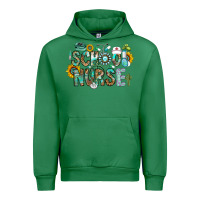 Emerald school nurse Urban Hoodie - CowhideDigitalArt