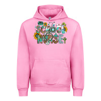 Fuchsia Pink school nurse Urban Hoodie - CowhideDigitalArt