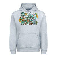 Heather Grey school nurse Urban Hoodie - CowhideDigitalArt