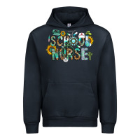 Navy school nurse Urban Hoodie - CowhideDigitalArt