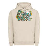 Pigment French Oak school nurse Urban Hoodie - CowhideDigitalArt