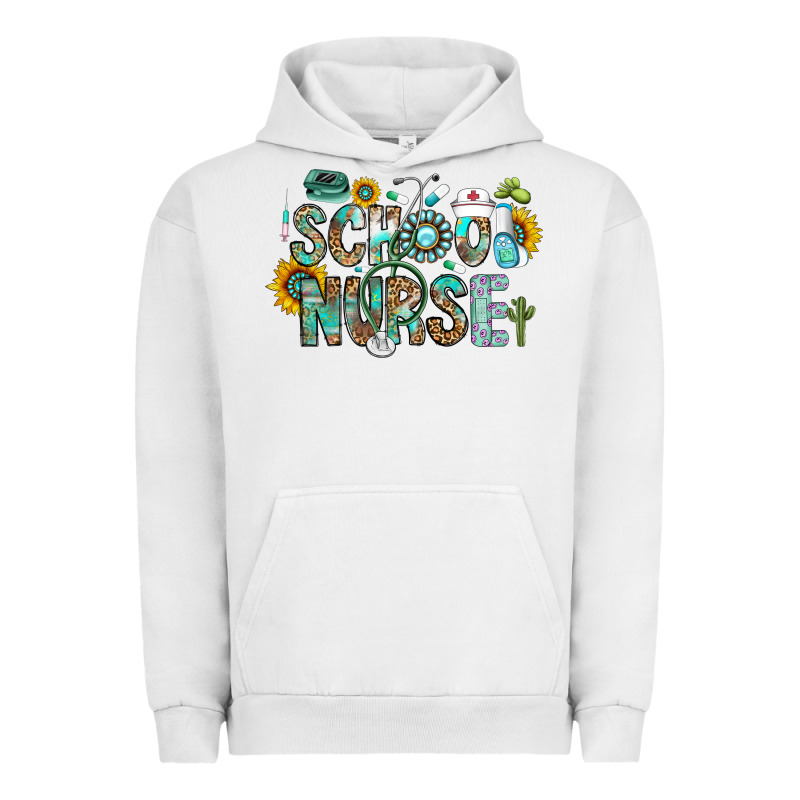 School Nurse Urban Hoodie by CowhideDigitalArt | Teevron