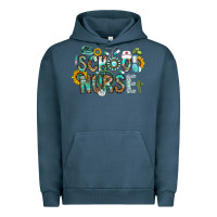 Pigment Midnight Navy school nurse Urban Hoodie - CowhideDigitalArt