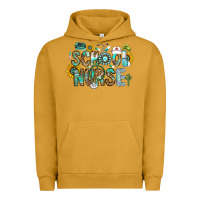 Pigment Peanut Butter school nurse Urban Hoodie - CowhideDigitalArt