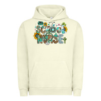 Pigment Pistachio school nurse Urban Hoodie - CowhideDigitalArt