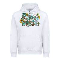 White school nurse Urban Hoodie - CowhideDigitalArt