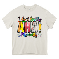 Cream IDiot Of The Aha Moments Heavy Core Tee - CowhideDigitalArt