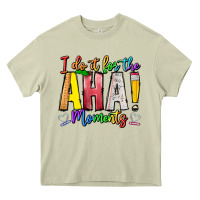 Mossy IDiot Of The Aha Moments Heavy Core Tee - CowhideDigitalArt