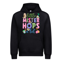Black Little mister hops a lot Easter Urban Hoodie - Neo Western