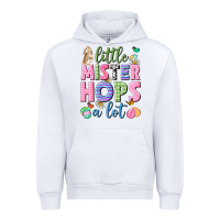 White Little mister hops a lot Easter Urban Hoodie - Neo Western