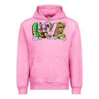 Fuchsia Pink Love Easter gnome Easter Day Urban Hoodie - CowGirlArtShop