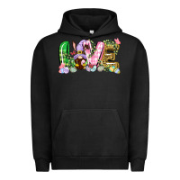 Pigment Black Love Easter gnome Easter Day Urban Hoodie - CowGirlArtShop