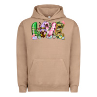 Pigment Burro Love Easter gnome Easter Day Urban Hoodie - CowGirlArtShop