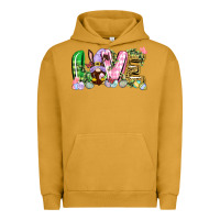 Pigment Peanut Butter Love Easter gnome Easter Day Urban Hoodie - CowGirlArtShop