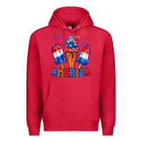 Cardinal 4th of July America ice creams Premium Hoodie - Neo Western