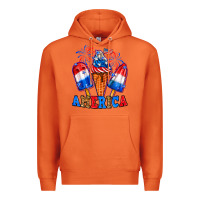 Carrot 4th of July America ice creams Premium Hoodie - Neo Western