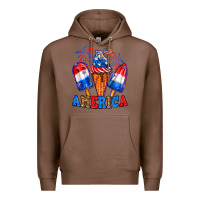 Chestnut 4th of July America ice creams Premium Hoodie - Neo Western