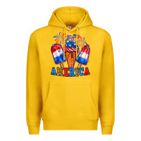Lemon 4th of July America ice creams Premium Hoodie - Neo Western