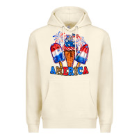 Sandshell 4th of July America ice creams Premium Hoodie - Neo Western