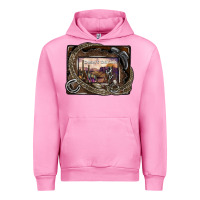 Fuchsia Pink desert darlin Urban Hoodie - SublimationCraftShop