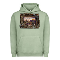 Pigment Oil Green desert darlin Urban Hoodie - SublimationCraftShop
