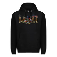 Black proud army mom Premium Hoodie - SublimationCraftShop
