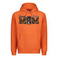 Carrot proud army mom Premium Hoodie - SublimationCraftShop