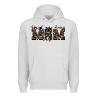 Dove Grey proud army mom Premium Hoodie - SublimationCraftShop