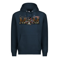 Navy proud army mom Premium Hoodie - SublimationCraftShop
