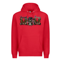 Red proud army mom Premium Hoodie - SublimationCraftShop