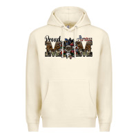 Sandshell proud army mom Premium Hoodie - SublimationCraftShop