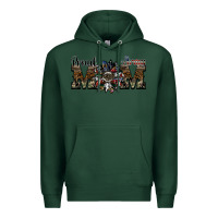 Sports Green proud army mom Premium Hoodie - SublimationCraftShop