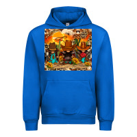 Cobalt western gnomies Urban Hoodie - FaDigitalArtStudio