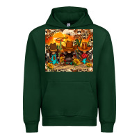 Forest Green western gnomies Urban Hoodie - FaDigitalArtStudio