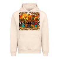 Sandshell western gnomies Urban Hoodie - FaDigitalArtStudio