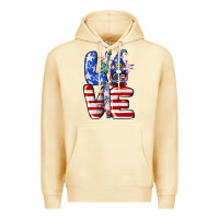 Pina Colada Love 4th of July with gnomes 4th of july Premium Hoodie - CowGirlArtShop